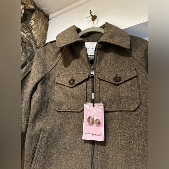Anthropology Avec Les Filles Zip Up Jacket. NWT. Small. - Picture 12 of 12